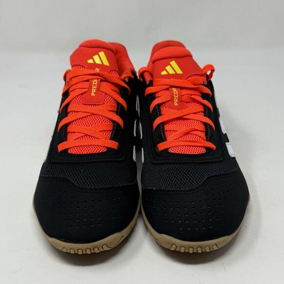 Adidas Predator Club Indoor Sala Soccer Shoes Mens 7 Black Solar Red Sneakers - Picture 6 of 16